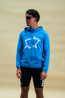 Full Hearts Performance Windbreaker – Denim Blue