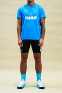 Full Hearts Mens Active Short Sleeve Tee – Sea Blue